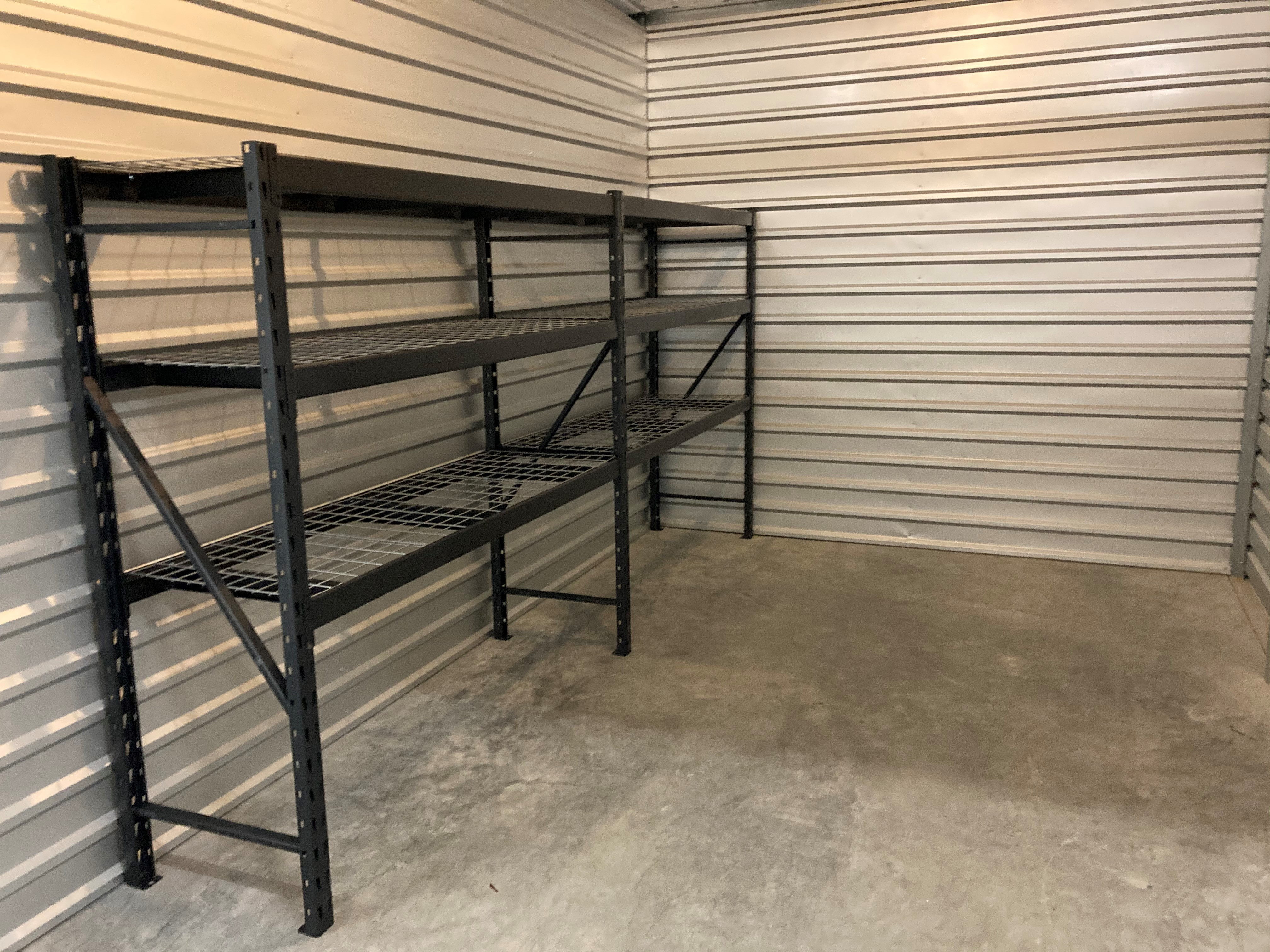 Units With Shelving Available